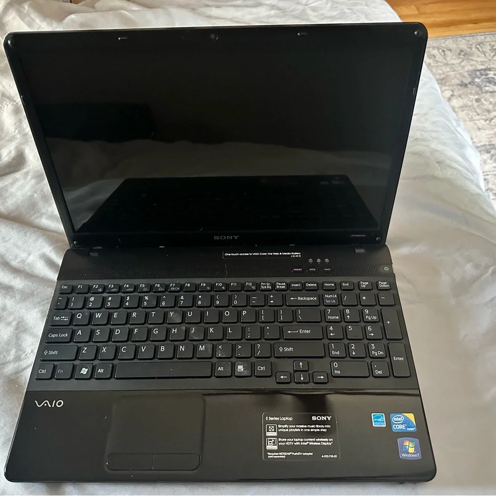 Sony VAIO Laptop (Black)